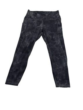 lululemon leggings with pockets high-rise align Marble gray print 25 inch